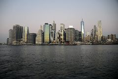 01-4 New York Financial District Skyline Just Before Sunrise From Brooklyn Heights